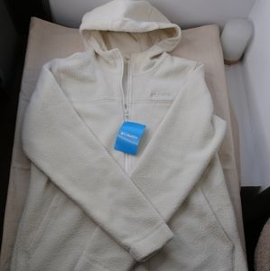 NWT Columbia Canyon Point Hooded Sherpa Zip-Up